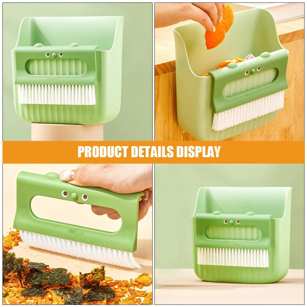 Cleaning Broom Set Countertop Sweeper Convenient Mini And Dustpan