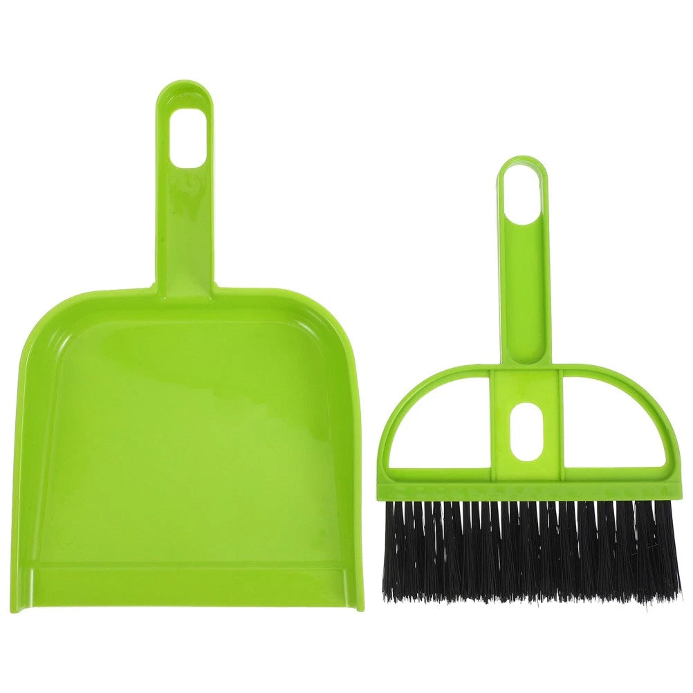 Mini Broom Dustpan Set Child Car Cleaning Brush Interior Detail Detailing