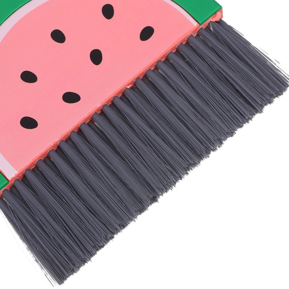 Mini Broom Set Desktop Dust Cleaner Dustpan and Brush Dad Child with Standing