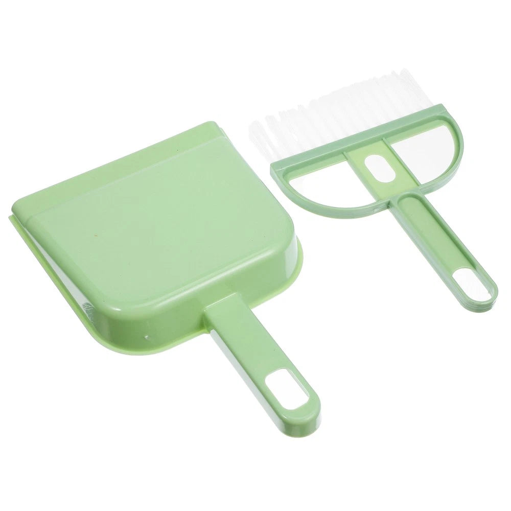 Small Broom Set Hamster Cage Cleaner Multi-use Cleaning and Dustpan