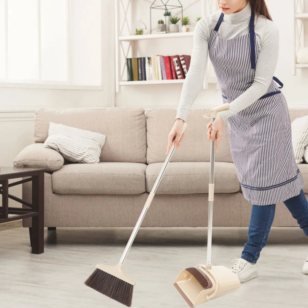 Broom Dustpan Set Office Mini and Brush Small Brushes for Cleaning