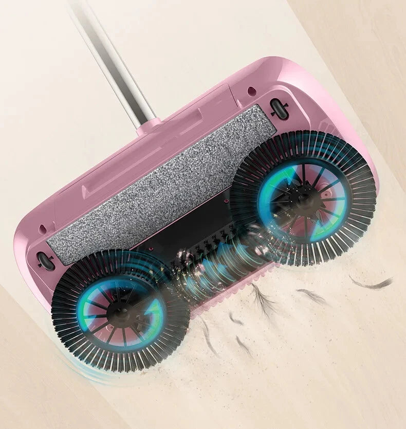 Combination of Broom & Mop Hand Push Type Scoop Household Broom and Dustpan Set