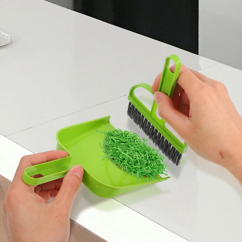 Mini Broom Dustpan Set Child Desktop Cleaning Children Housekeeping Kit
