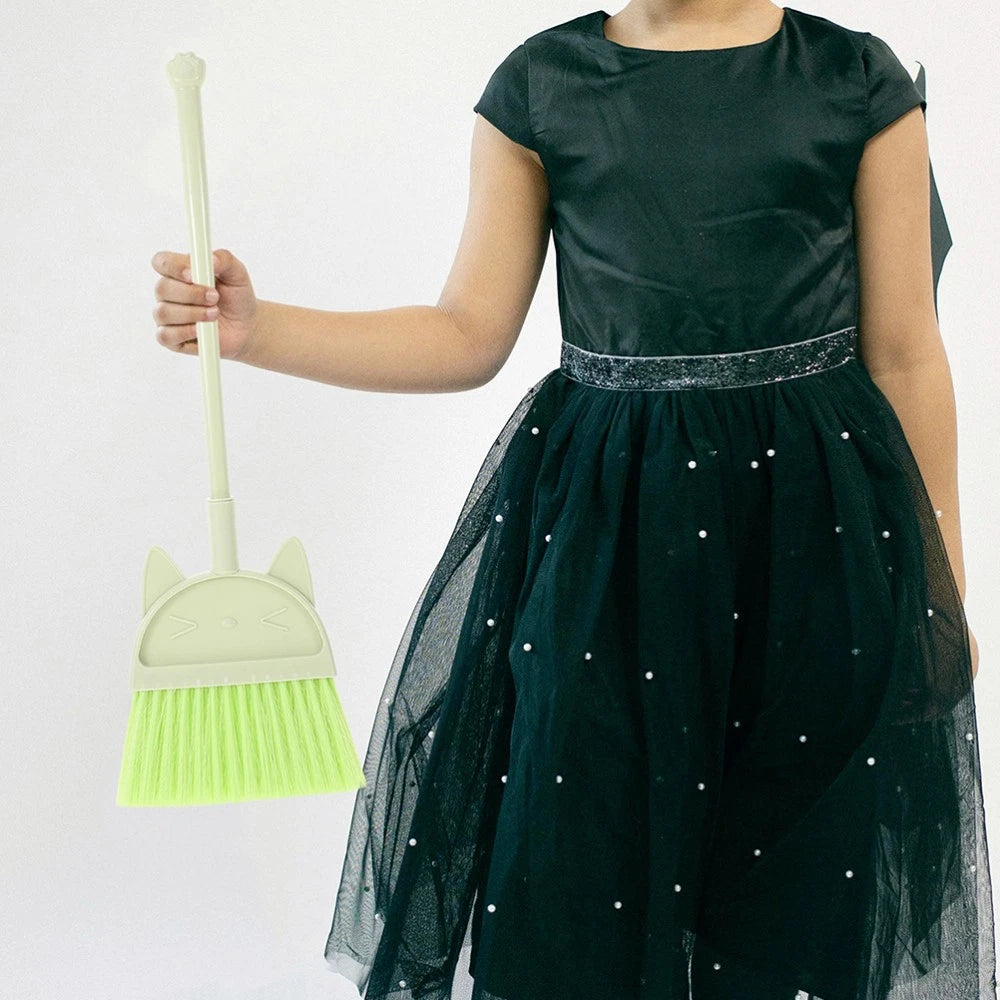 2 Pcs Children's Broom Set Toddler Crumb Sweeper Kids and Dustpan