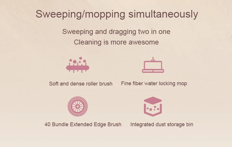 Combination of Broom & Mop Hand Push Type Scoop Household Broom and Dustpan Set