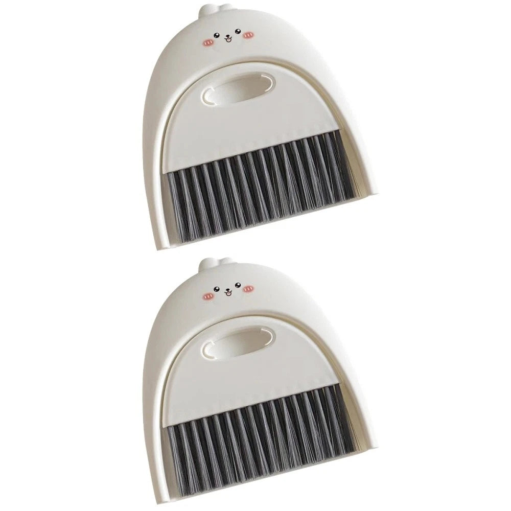Mini Dustpan Set Baby Tabletop Cleaning Brush and Small Broom with