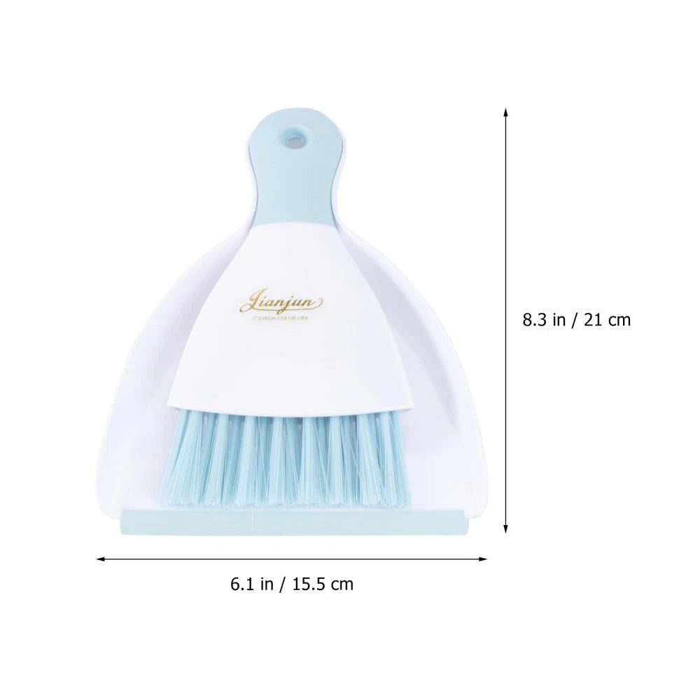 3 Count Convenient Small Dustpan Set Desktop Cleaner Household Supplies
