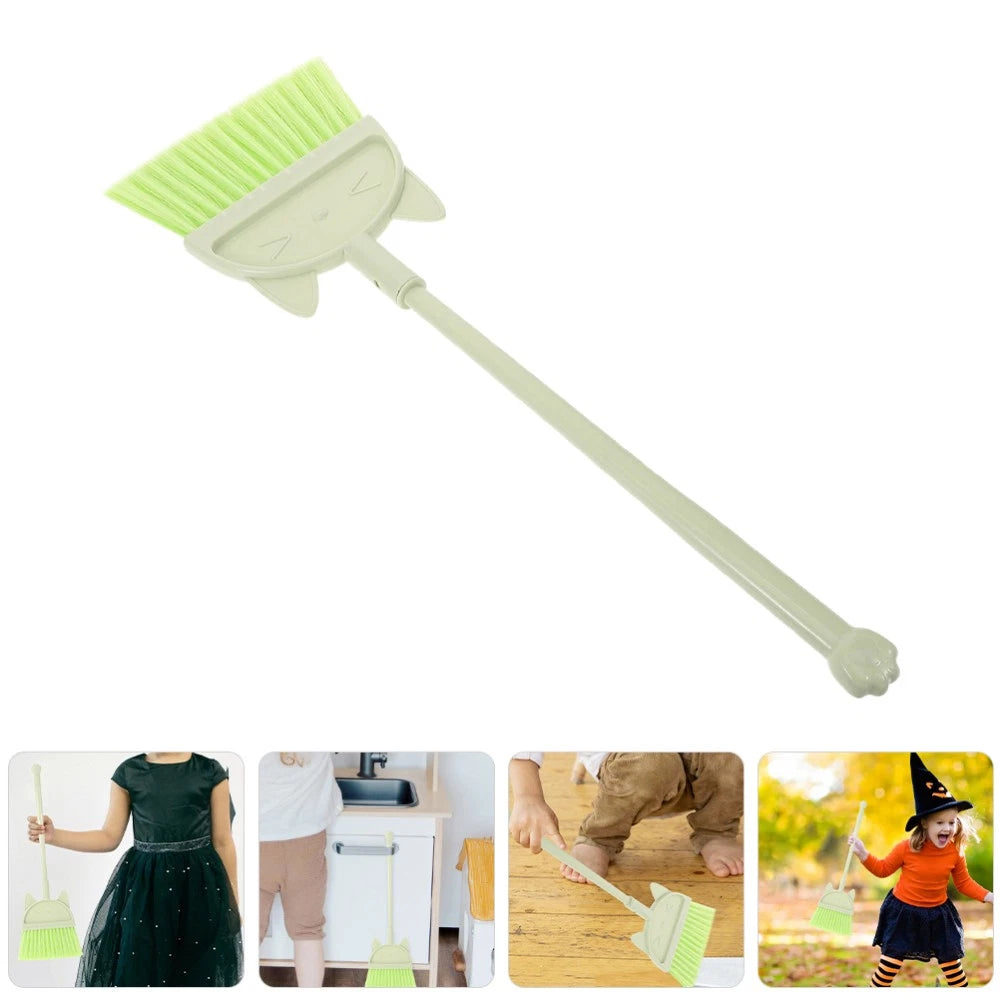 2 Pcs Children's Broom Set Toddler Crumb Sweeper Kids and Dustpan