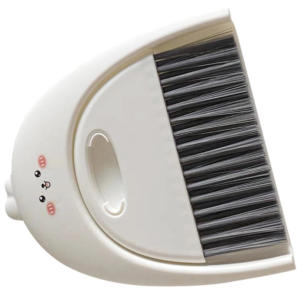 Mini Dustpan Set Baby Child Small Broom with Tabletop Cleaning Brush and