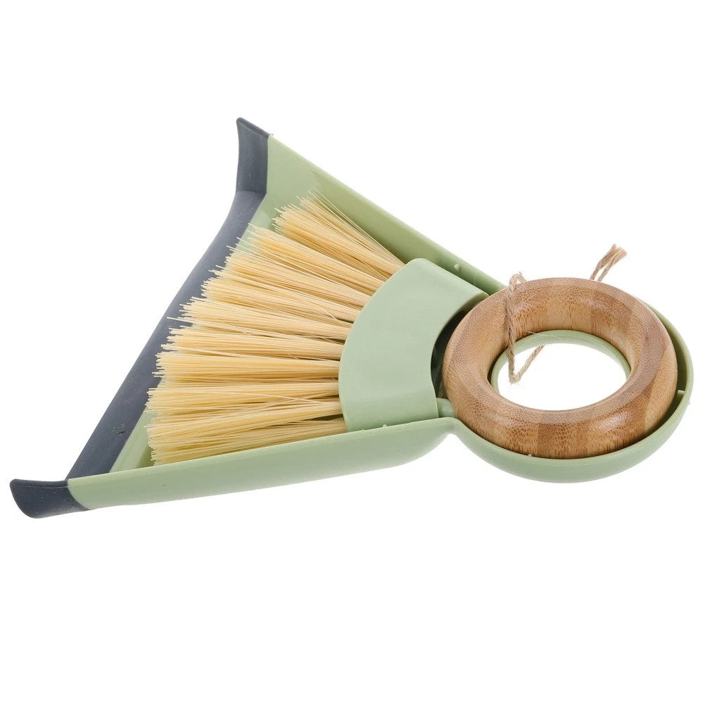 1 Set Small Broom And Dustpan Set Handheld Cleaning Tool Mini Dustpan And Brush