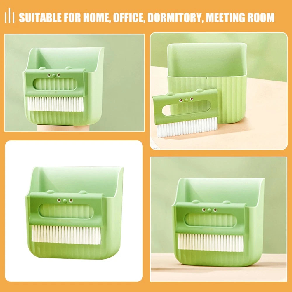 Cleaning Broom Set Countertop Sweeper Convenient Mini And Dustpan