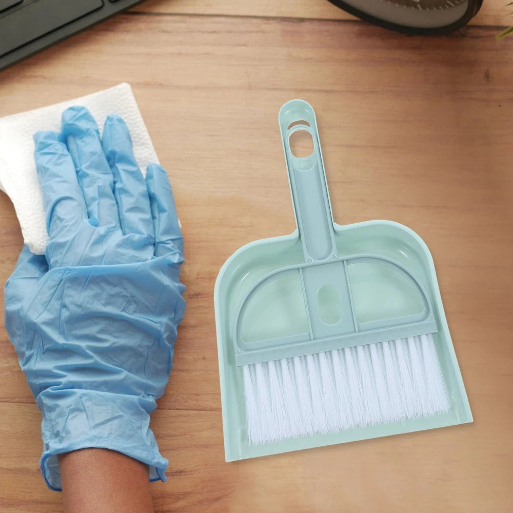 Mini Broom Dustpan Set Small Brush Desktop and Cleaning Utensils Tools