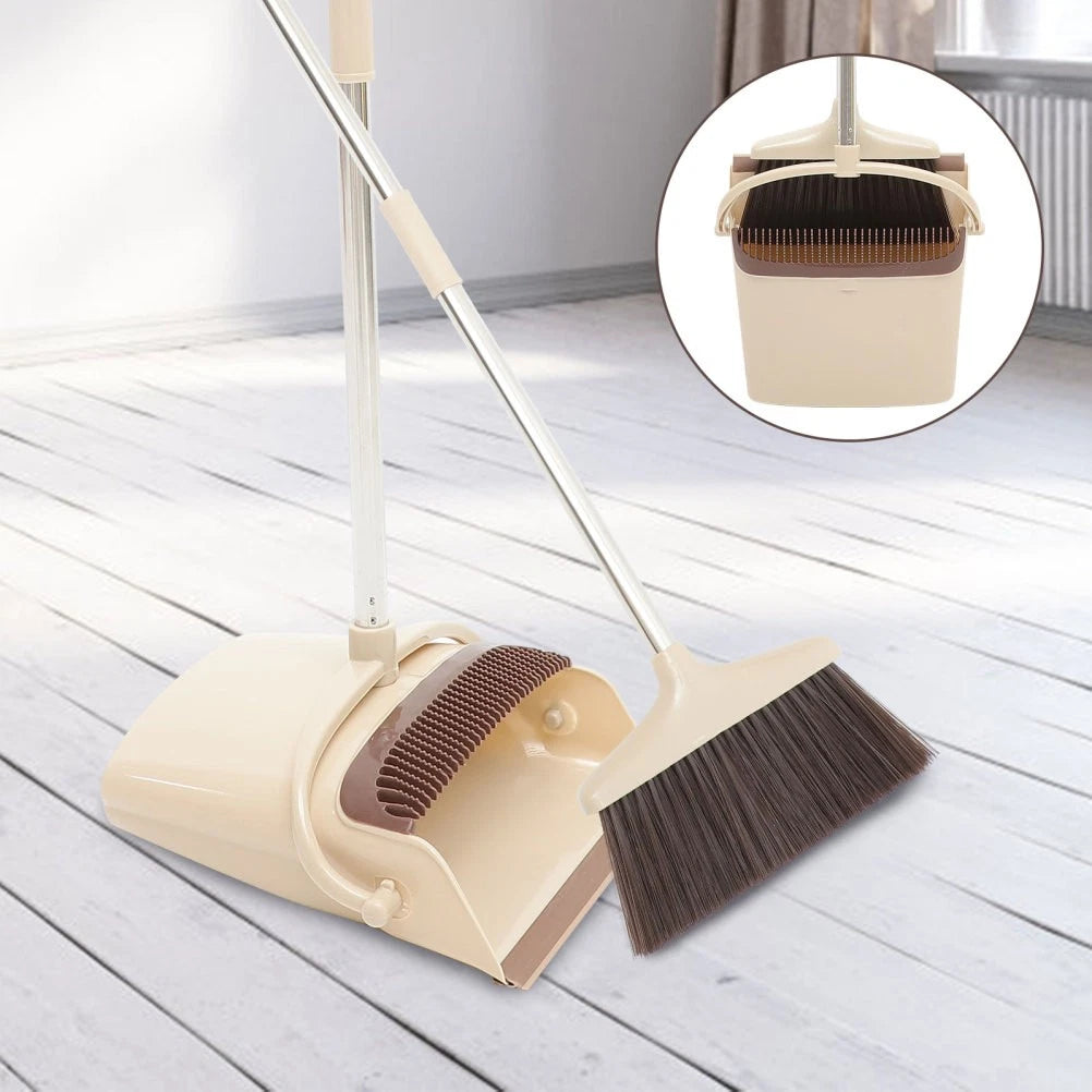 1 Set of Floor Cleaning Dustpan Home Broom Dustpan Cleaning Tool Home Cleaning
