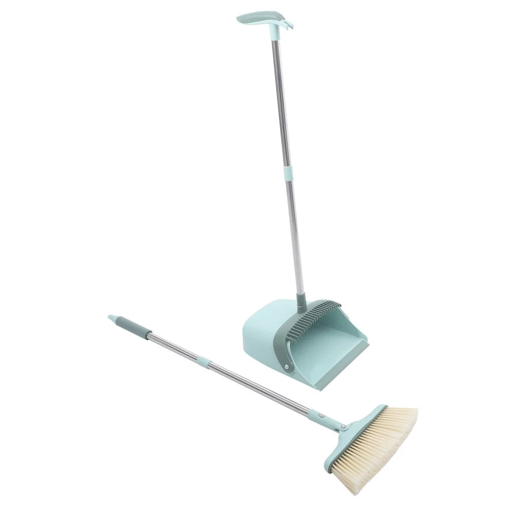 Broom Dustpan Set Dusting Brush and Office Household Cleaning Supplies Handheld