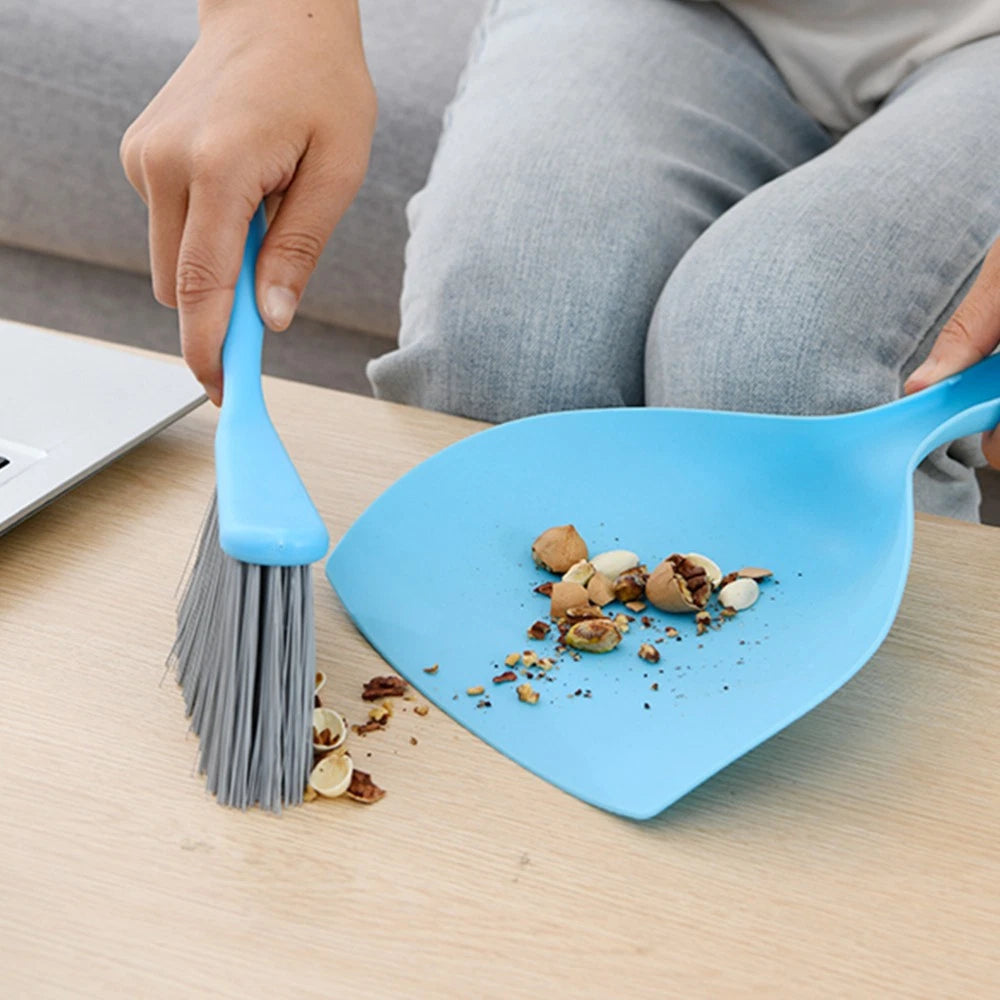 1 Set of Mini Pet Broom Household Cleaning Dustpan Garbage Cleaning Tools