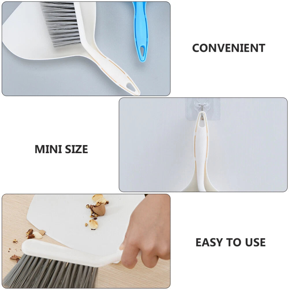 Mini Dustpan Broom Set Desktop and Child Household Cleaning Tools