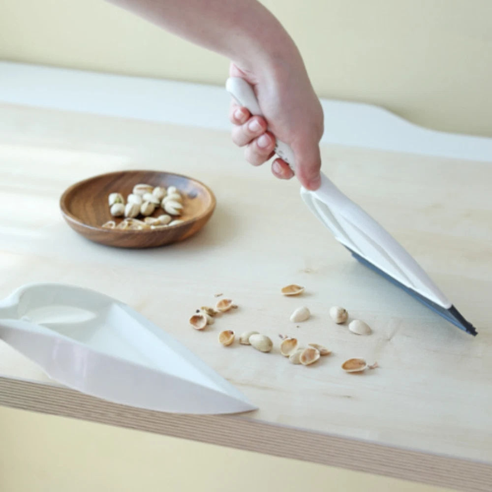 Small Broom Brush Dustpan set Silicone Scraper Squeegee Wiper Floor Sweeper