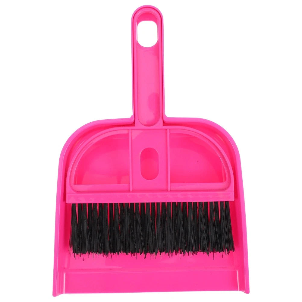 Desktop Broom Set Child Work Tabletop Dustpan Brush Cleaning for Toddlers