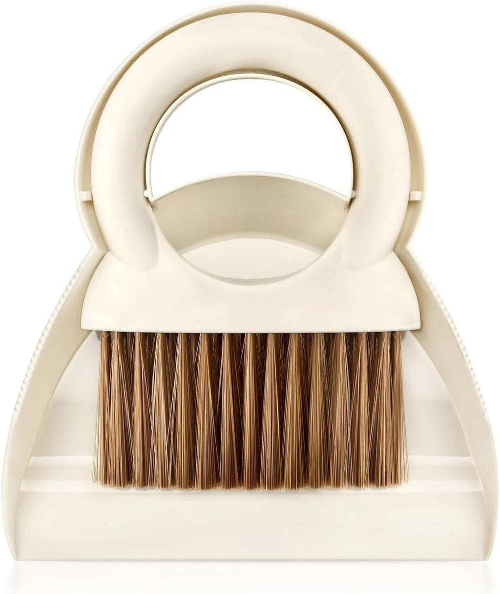 Mini Hand Broom and Dustpan Set: Small Brush and Pan for Cleaning Home