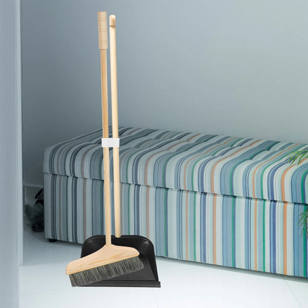 2 Pcs Broom Snap Accessories Broom-to-dustpan Clip Handle Locking