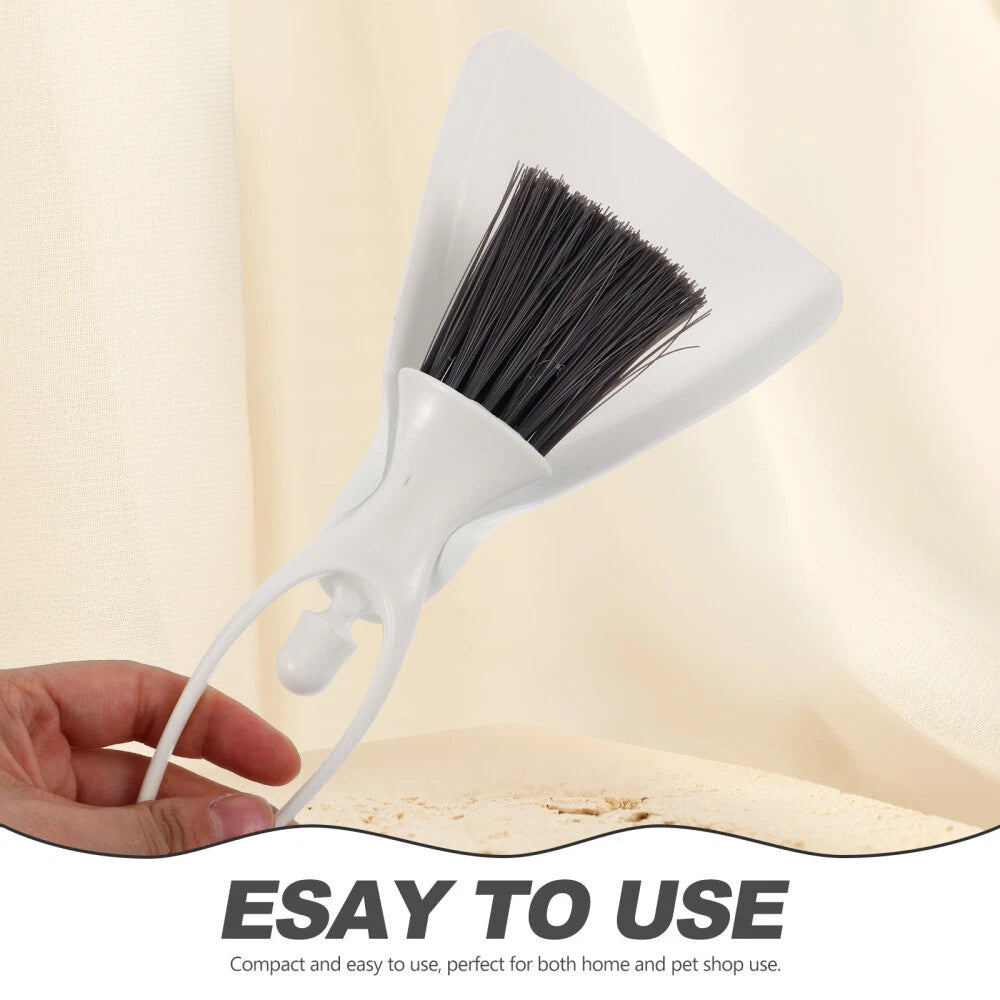 Hamster Small Broom Dustpan Set Mini Cleaning Brush with Dustpan