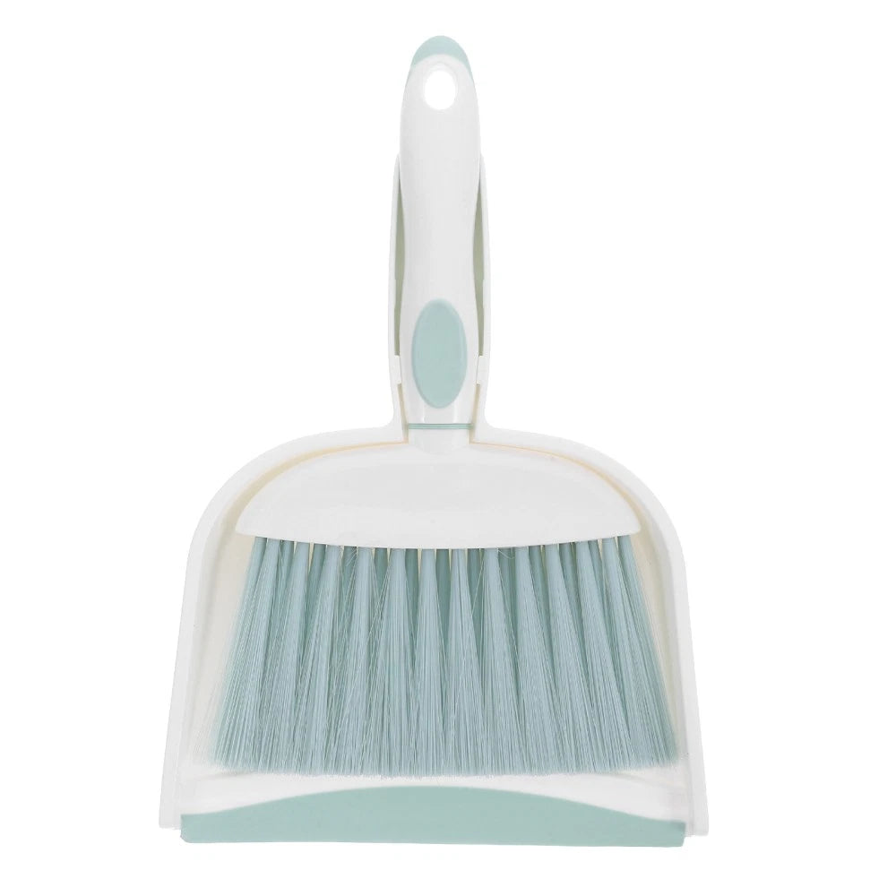 Mini Dustpan and Whisk Broom Set - Small Broom and Dustpan Set for Desk, Table,