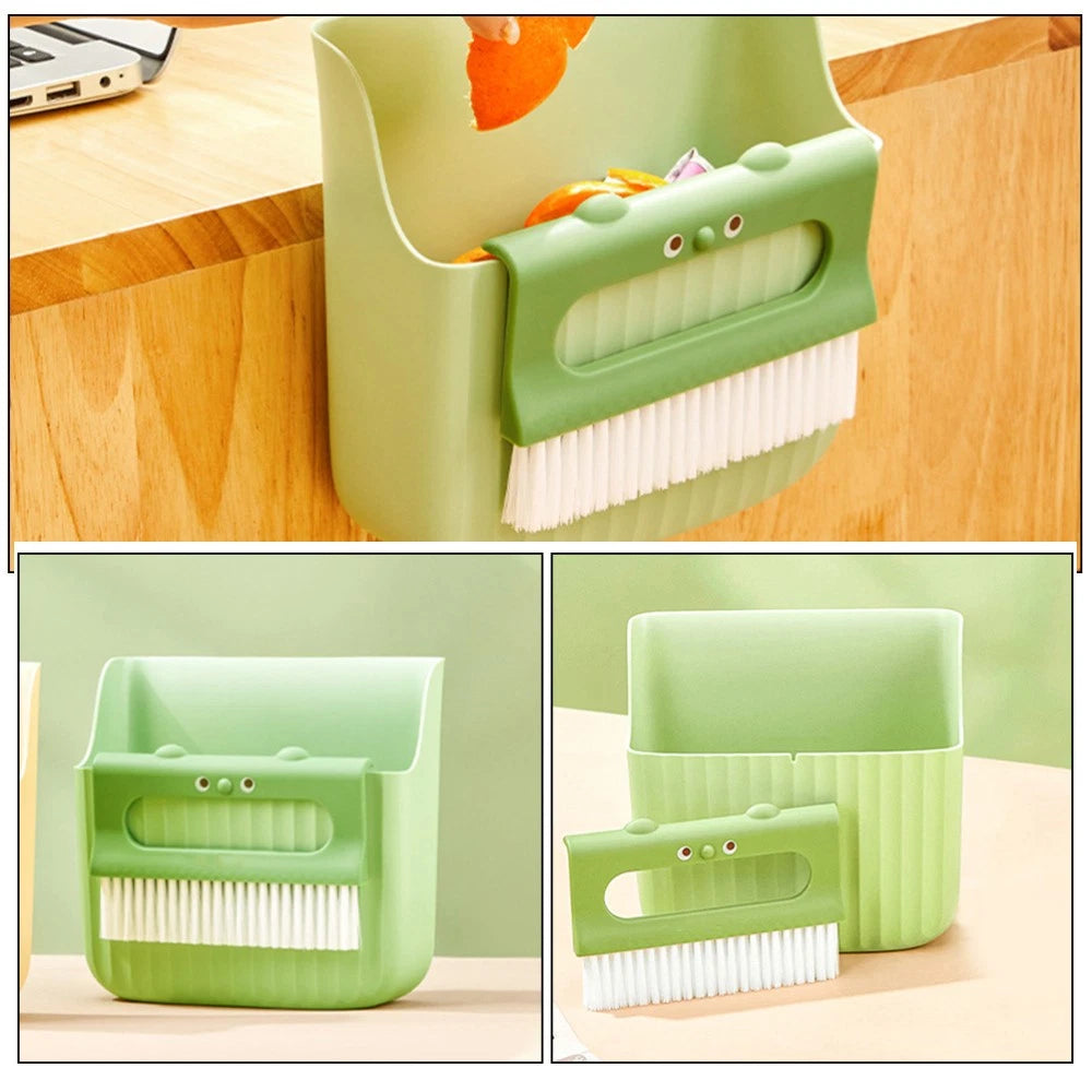 Cleaning Broom Set Countertop Sweeper Convenient Mini And Dustpan