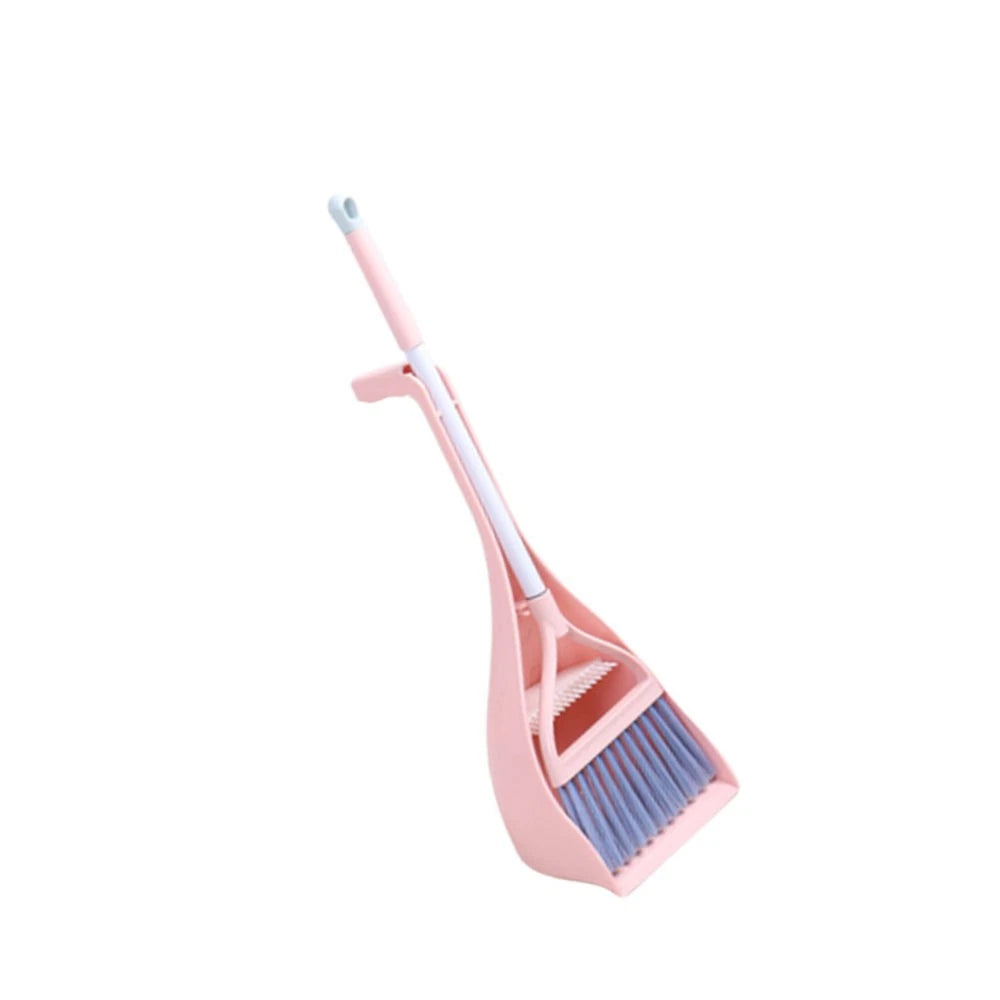 1 Set Child Dustpan Kit Kids Cleaning Broom Dustpan Combination Kids Mini