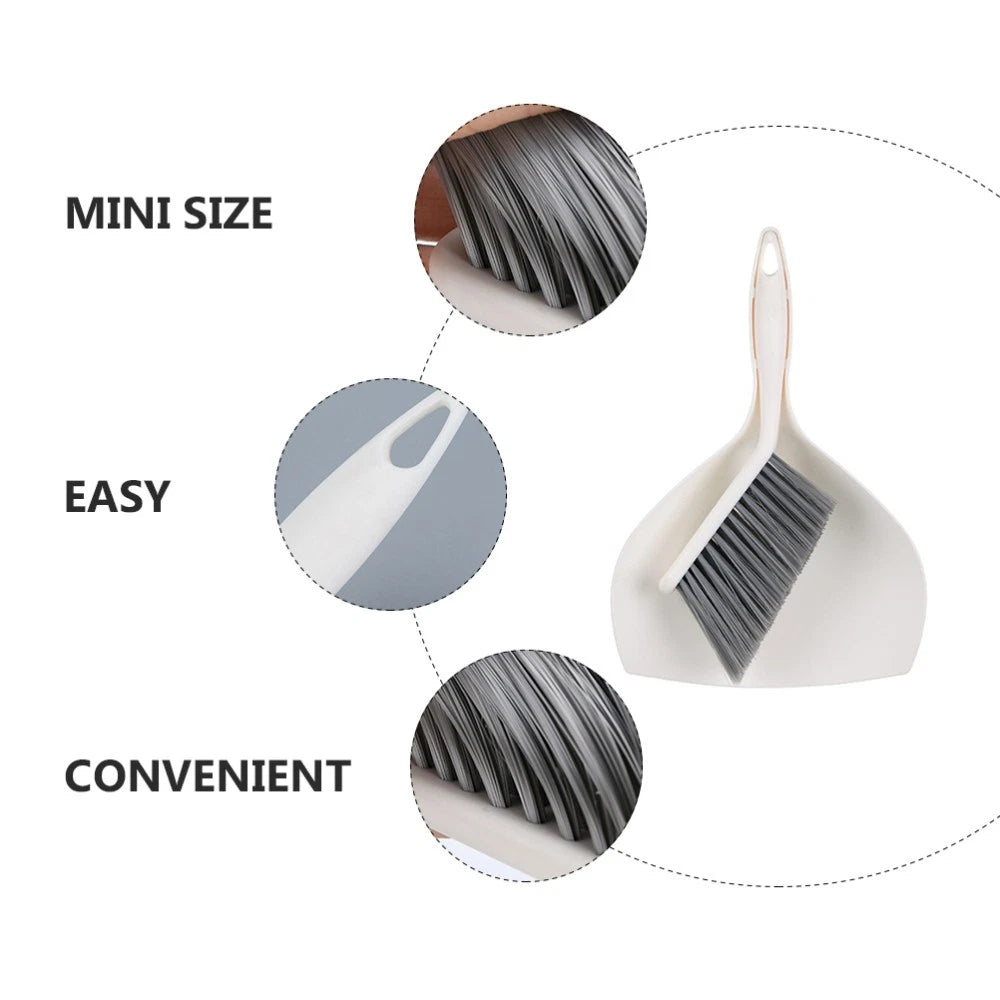 Mini Dustpan Broom Set Desktop Child Household Cleaning Tools and