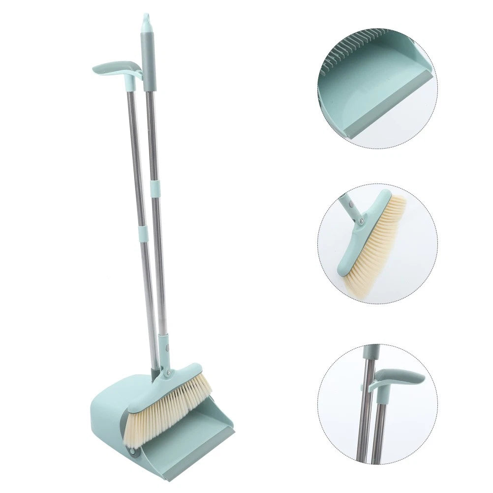 Broom Dustpan Set Dusting Brush and Office Household Cleaning Supplies Handheld