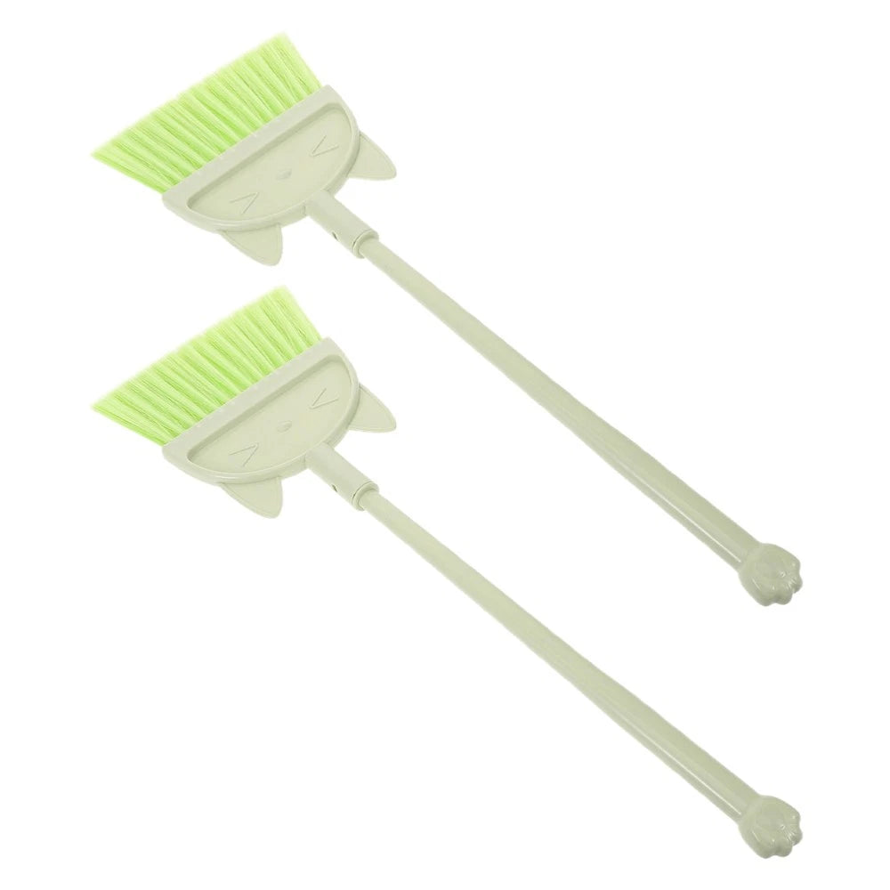 2 Pcs Children's Broom Set Toddler Crumb Sweeper Kids and Dustpan