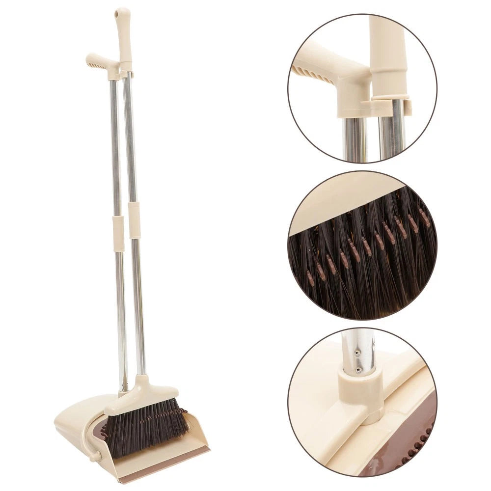 1 Set of Floor Cleaning Dustpan Home Broom Dustpan Cleaning Tool Home Cleaning