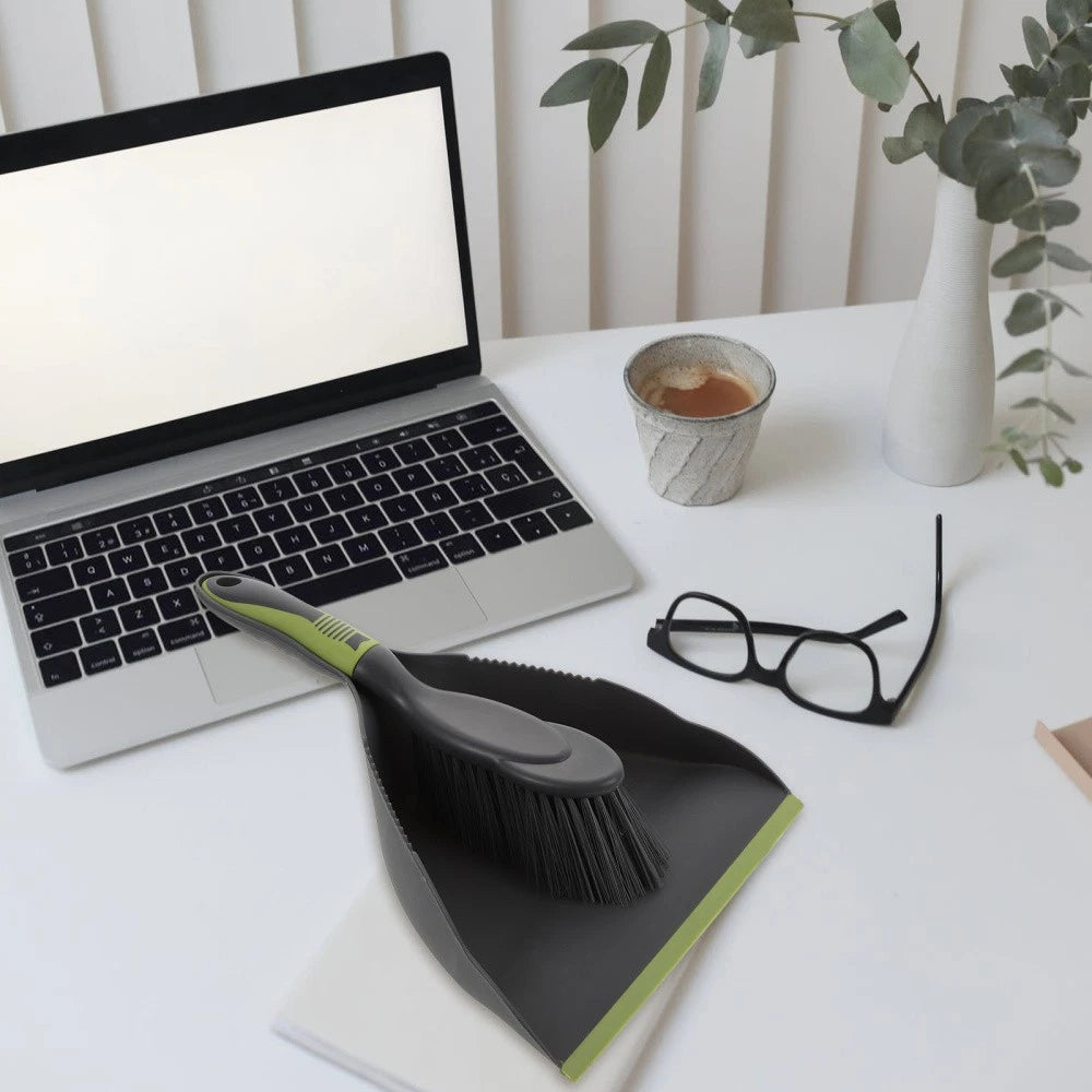 1 Set of Small Broom and Dustpan Practical Home Cleaner Household Cleaning Tool