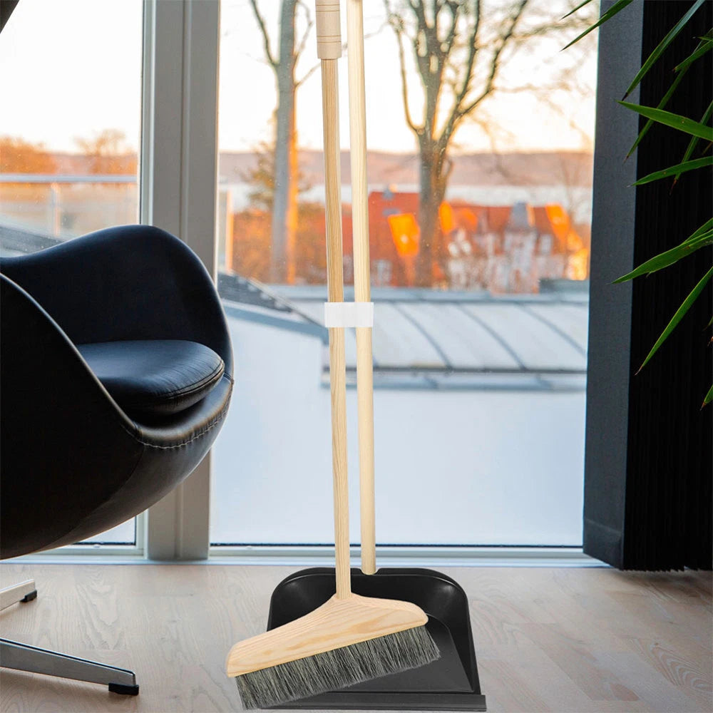 2 Pcs Broom Snap Accessories Broom-to-dustpan Clip Handle Locking