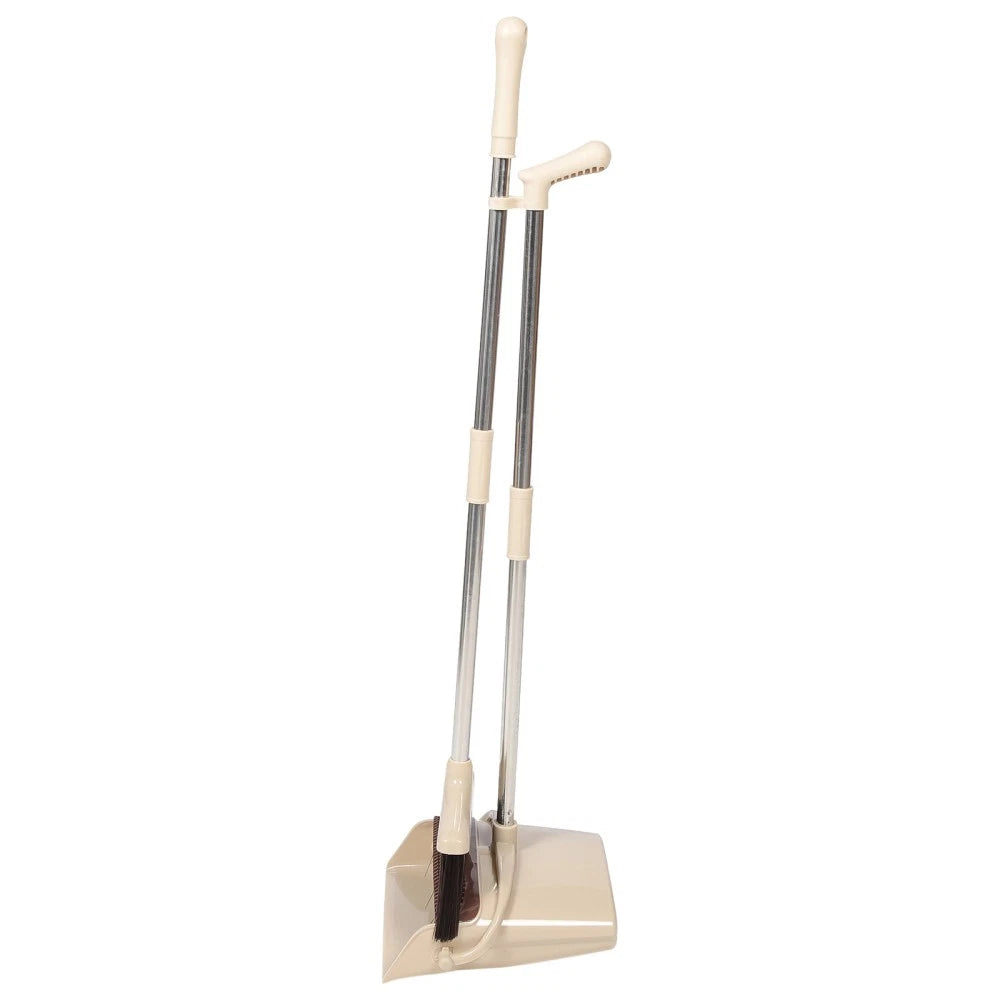 Broom Dustpan Set Washable Duster and Office Plastic Floor Sweeper