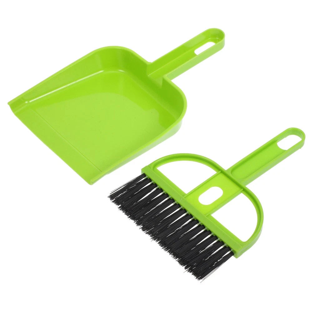 Mini Broom Dustpan Set Child Car Cleaning Brush Interior Detail Detailing