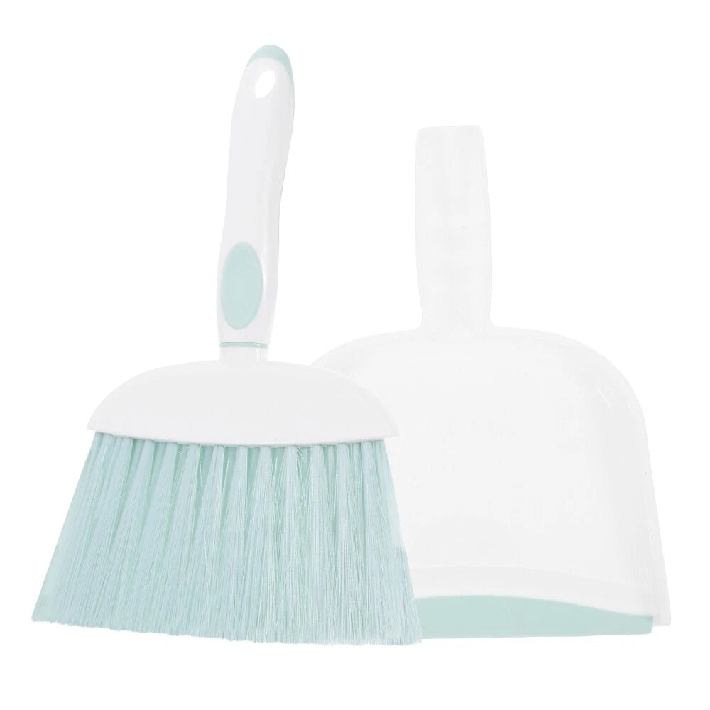 Dust Brush Set Children Cleaning Supplies Handheld Broom Dustpan