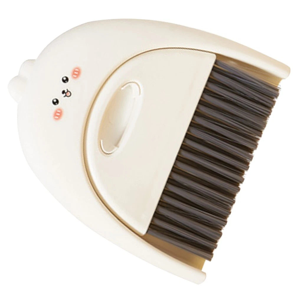 Mini Dustpan Set Child Tabletop Cleaning Brush and Small Plastic Broom