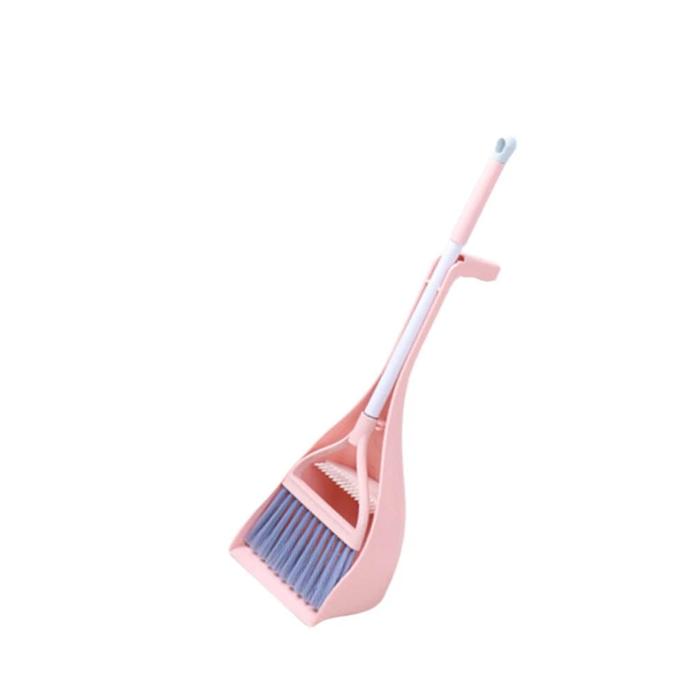 1 Set Child Dustpan Kit Kids Cleaning Broom Dustpan Combination Kids Mini