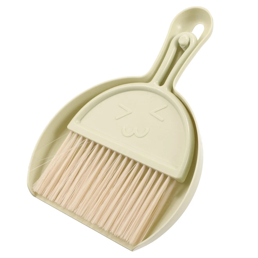 Cleaning Brush Set Child Dust Pan Brushes Dustpan and Broom Handheld
