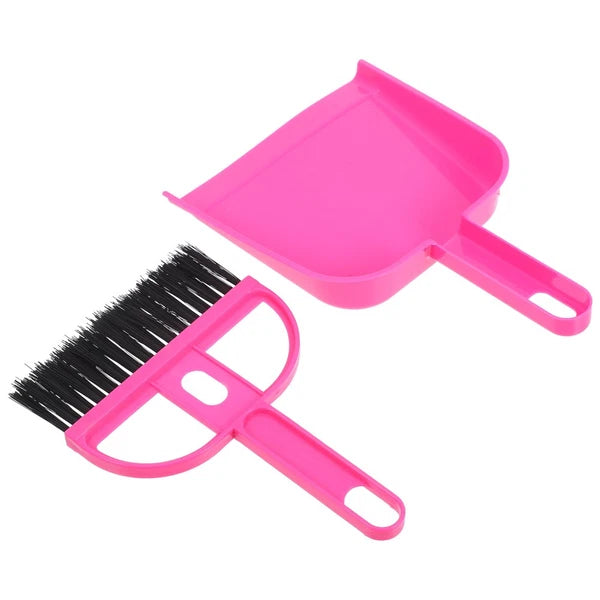 Desktop Broom Set Child Work Tabletop Dustpan Brush Cleaning for Toddlers