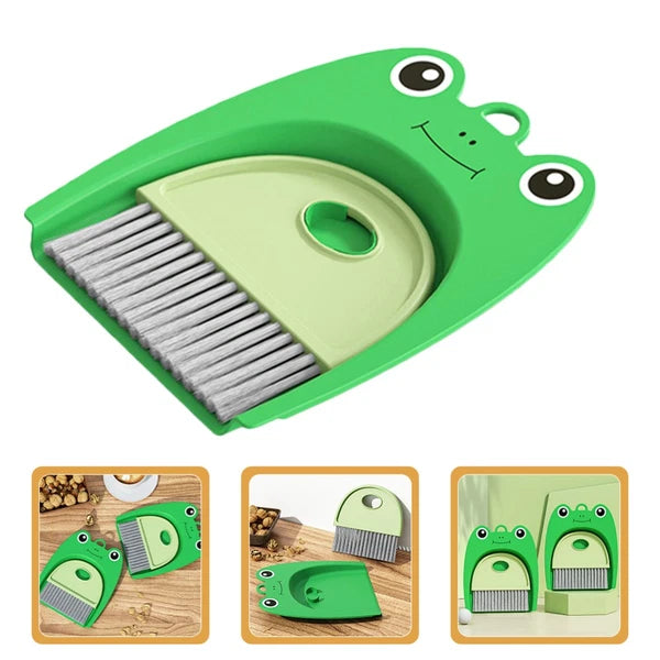 Small Broom Set Child Mini Brush And Dustpan Mini Cleaning Brush-