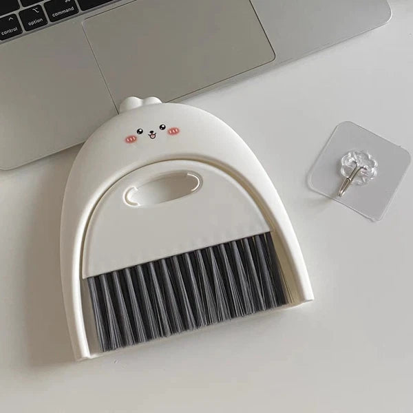 Mini Dustpan Set Child Baby Small Broom and Tabletop Cleaning Brush