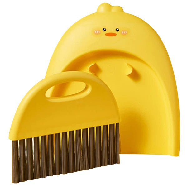 Mini Dustpan Set Child Baby Small Broom and Tabletop Cleaning Brush