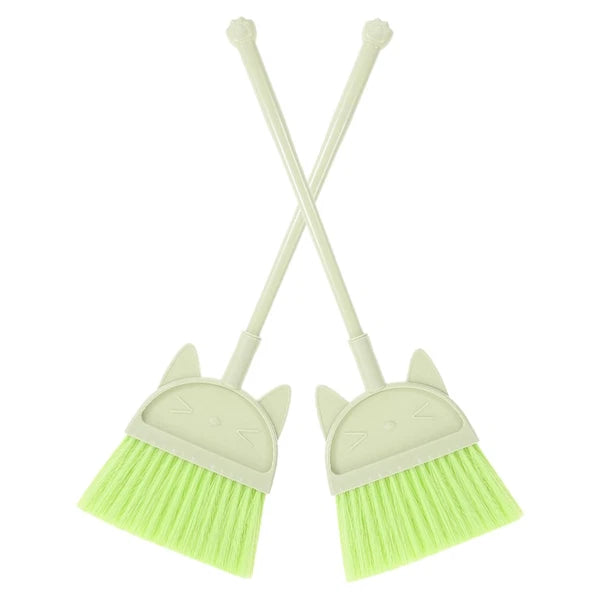 2 Pcs Children's Broom Set Toddler Kids Dustpan and Crumb Sweeper