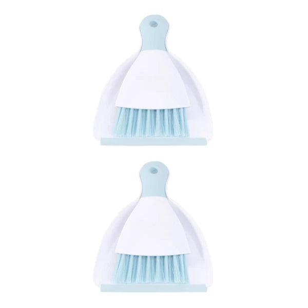 2 Pack Convenient Small Dustpan Set Cleaning Broom Household Supplies