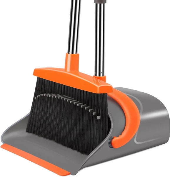 Broom and Dustpan Set for Home, Broom and Dustpan Combo for Office