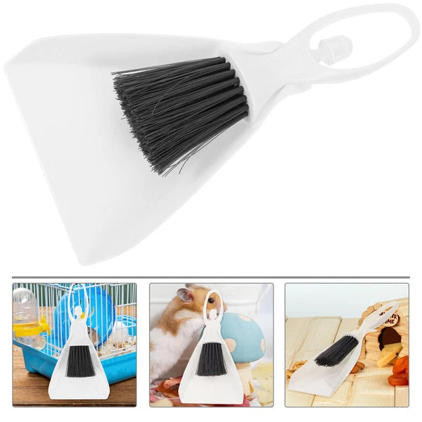 Hamster Small Broom Dustpan Set Mini Cleaning Brush with Dustpan