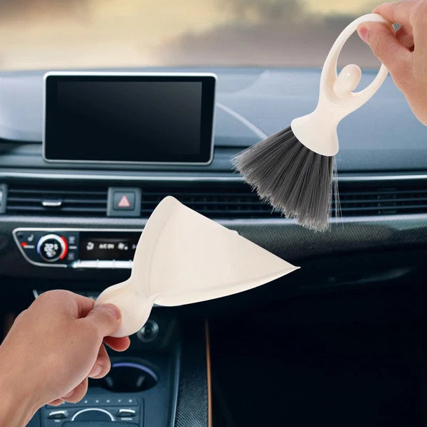 Cleaning Broom Dustpan Set Kits Household Brush Small Mini Hand Portable