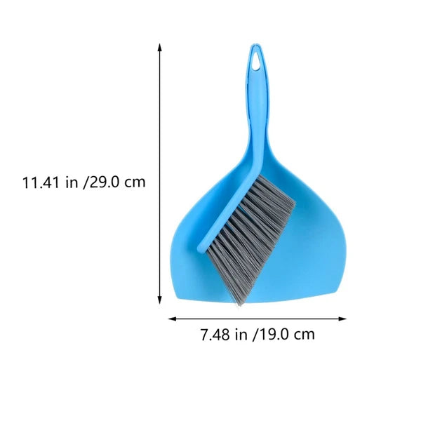 Mini Broom Set Dustpan and Household Cleaning Brush Garbage Container